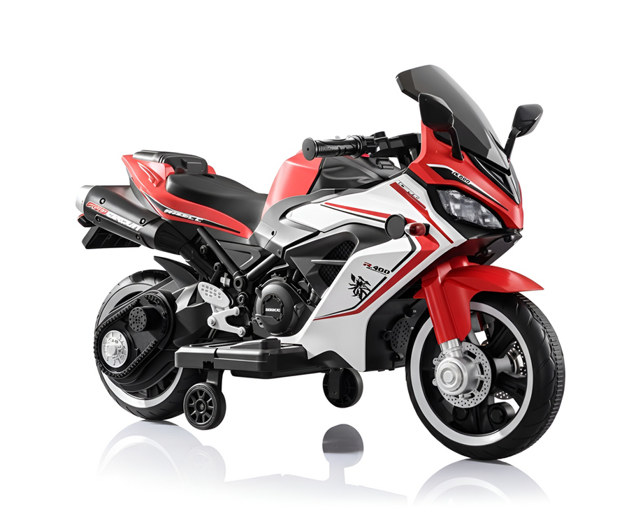 Electric Ride On Motorcycle 6V for Kids | Training Wheels | Y-MB684