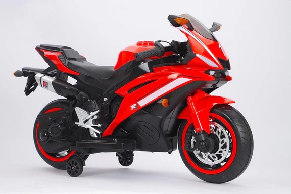 Electric Sport Ride On Motorcycle 12V for Kids | Stabilizer Wheels | Y-MB879