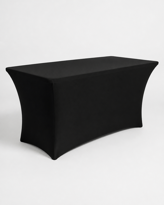 Table Cloth Cover Black 2.4m/8ft