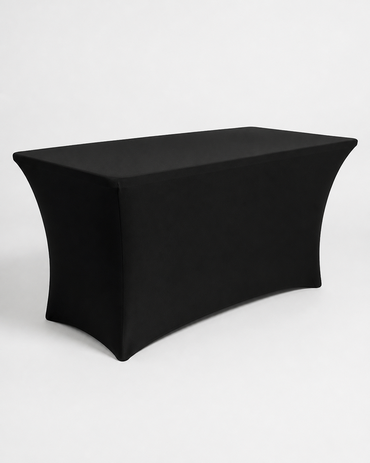 Table Cloth Cover Black 2.4m/8ft