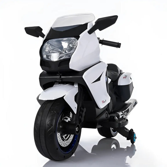 Electric Sport Ride On Motorcycle 6V for Kids | Training Wheels | XMX-316