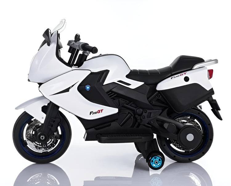 Electric Sport Ride On Motorcycle 6V for Kids | Training Wheels | XMX-316