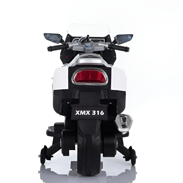 Electric Sport Ride On Motorcycle 6V for Kids | Training Wheels | XMX-316