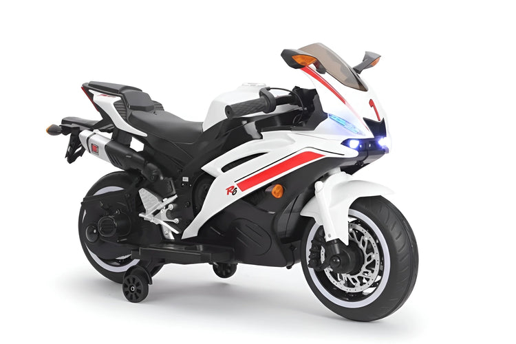 Electric Sport Ride On Motorcycle 12V for Kids | Stabilizer Wheels | Y-MB879