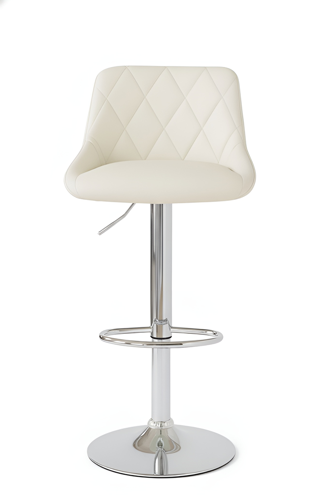 Adjustable Swivel Bar Stool | PU Leather & Ergonomic Backrest | UT-C847