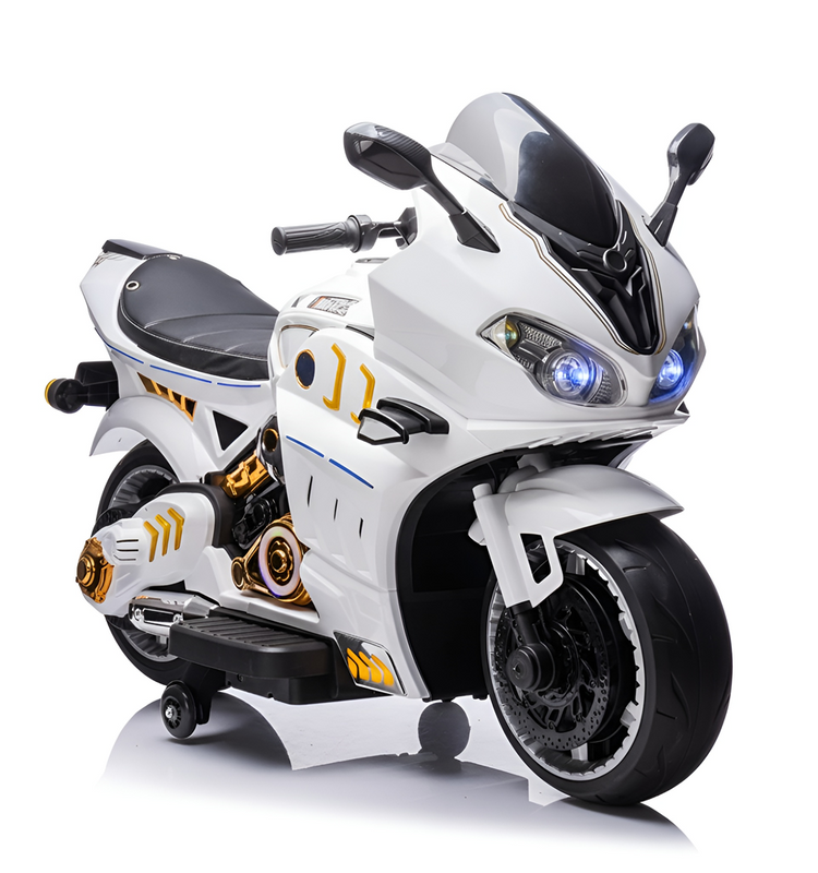 Electric Ride On Motorcycle 12V for Kids | Training Wheels | Y-MB6142