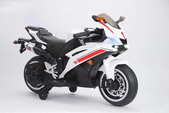 Electric Sport Ride On Motorcycle 12V for Kids | Stabilizer Wheels | Y-MB879