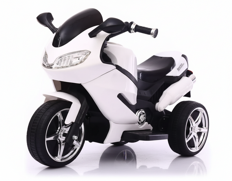 Electric 3-Wheel 6V Ride On Motorcycle for Kids | Trike | J-MB1188