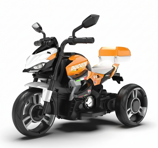 Electric 3-Wheel 6V Ride On Motorcycle for Kids | Trike | J-MB1126