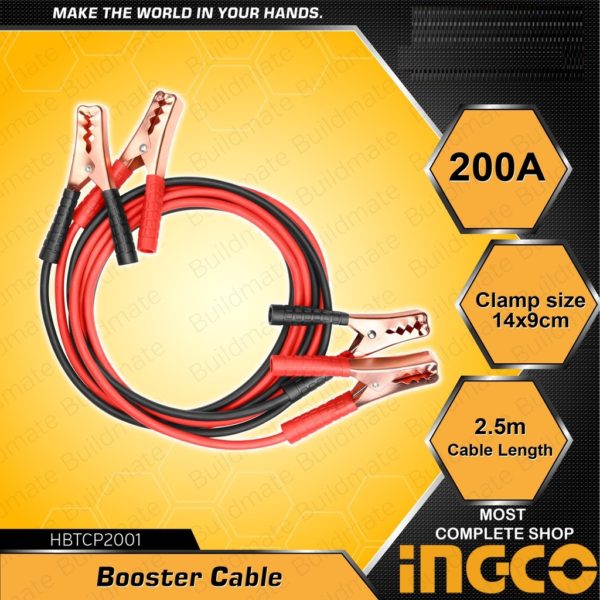 BOOSTER CABLE 200AMP INGCO BRAND NEW ARRIVAL!! - Image 2