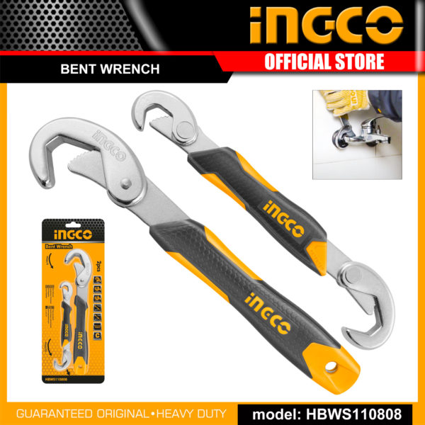 BENT WRENCH SET 2PCS