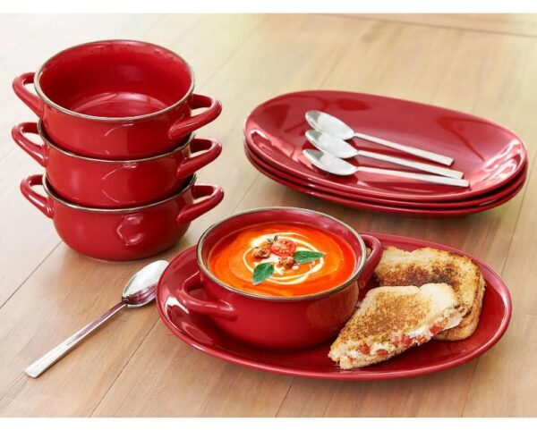 8-PIECE BOWL & PLATE SET - Image 3