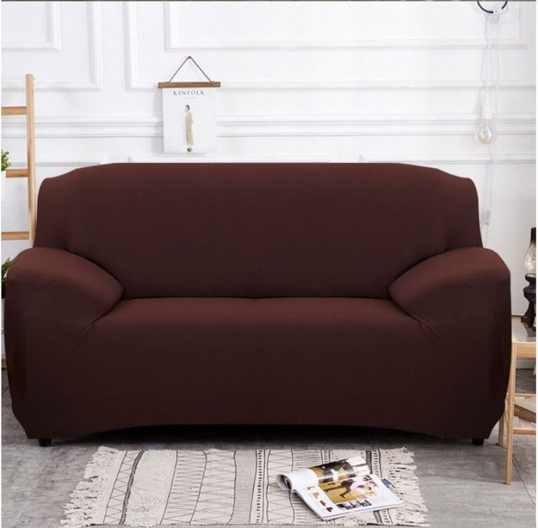 Sofa Cover Couch Cover Three Seater Brown Dealsdirect Co Nz   Couch Cover Brown 2 768x754 