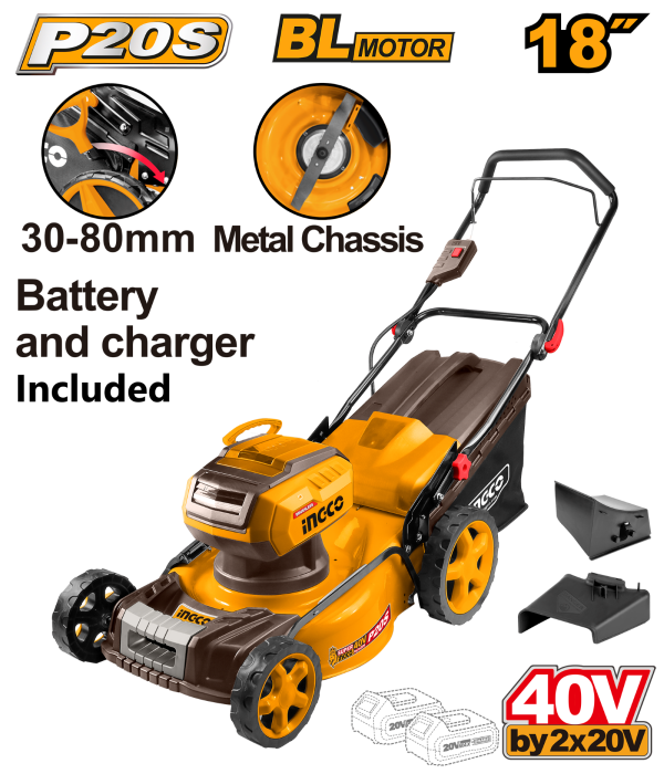 Lawn Mower Lithium-ion Cordless 40V