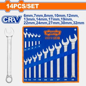 14pc Combination Spanner Set WSP1M14