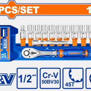 12PC 3/8" Socket Set WST2212