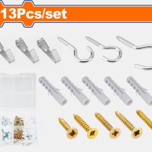 Screw Hook & Anchors 113pc